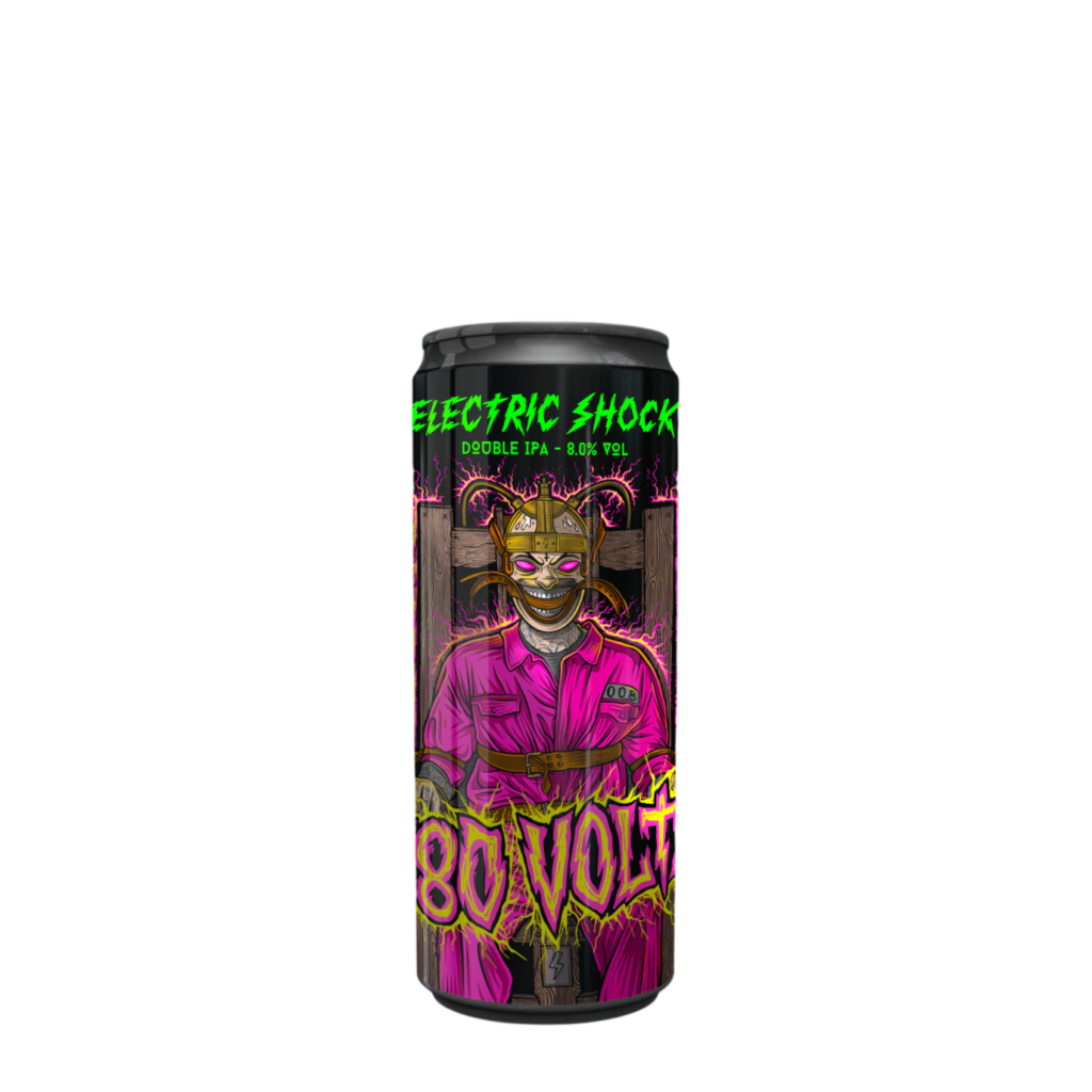 Boia Brewing Electric Shock 380 Volts Double IPA artigianale italiana.