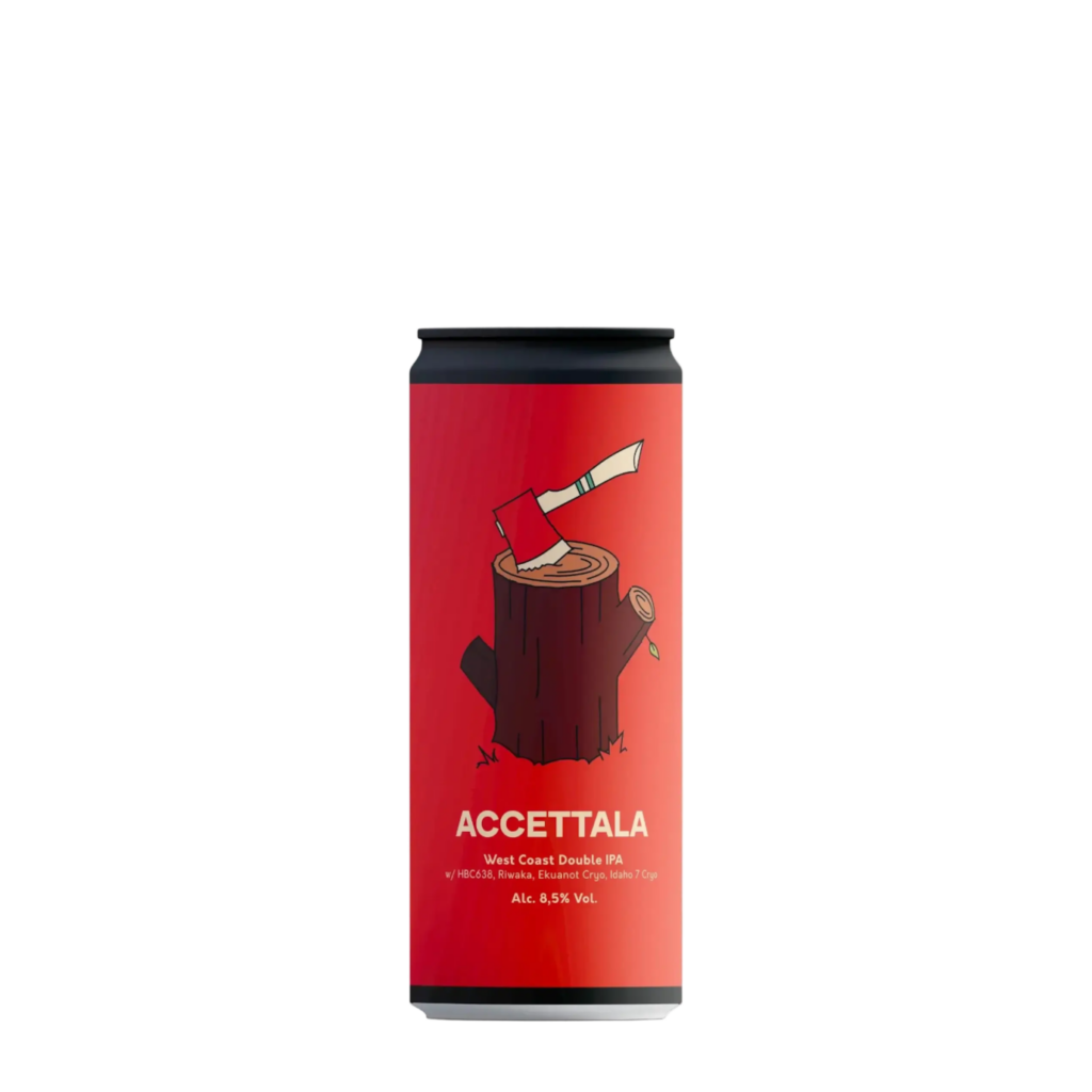 WAR Accettala West Coast Double IPA artigianale italiana.