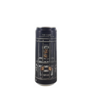Lattina di Boia Brewing The Cage, American IPA con pompelmo rosa.